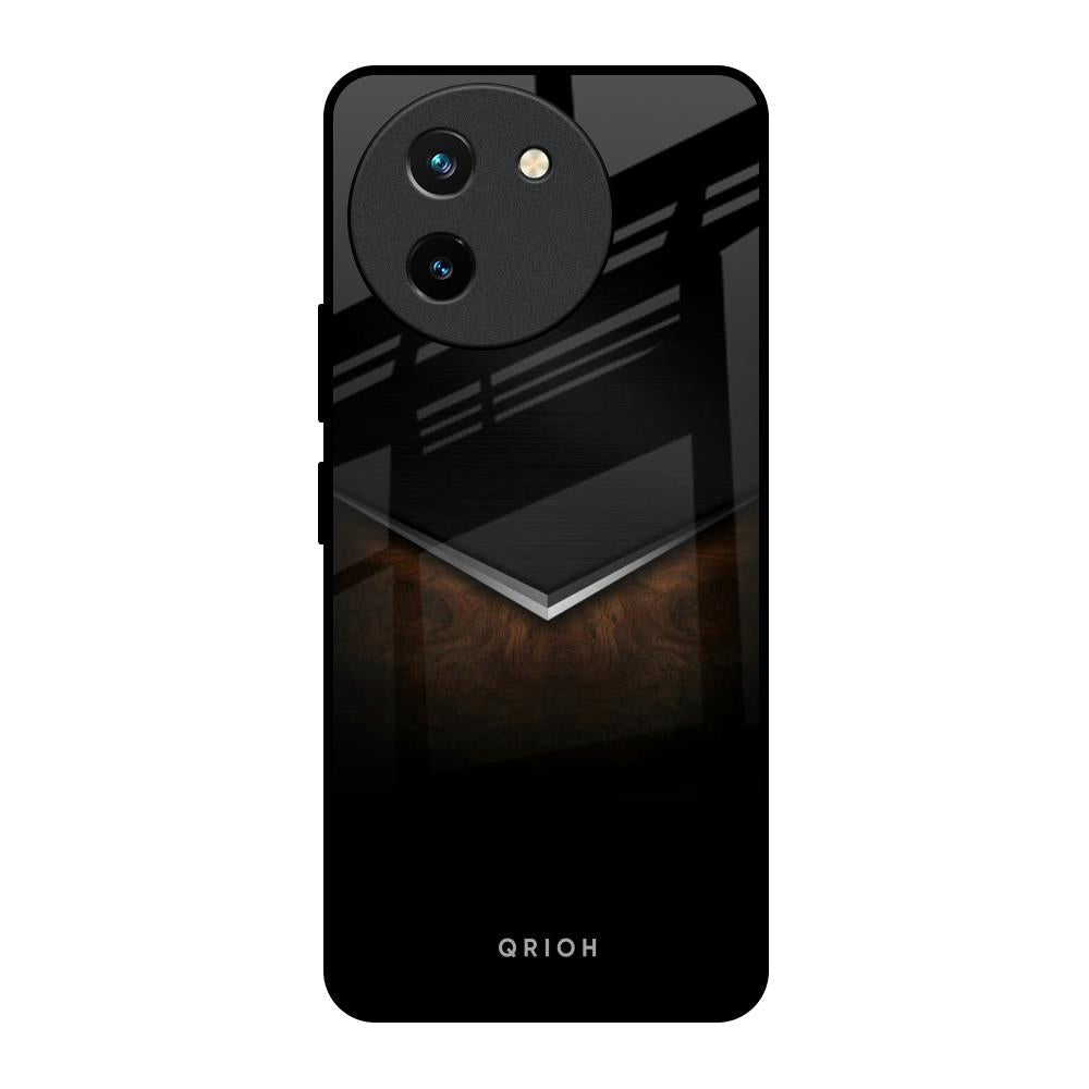 Dark Walnut Vivo T3X 5G Glass Back Cover Online