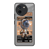 Space Ticket Vivo T3X 5G Glass Back Cover Online