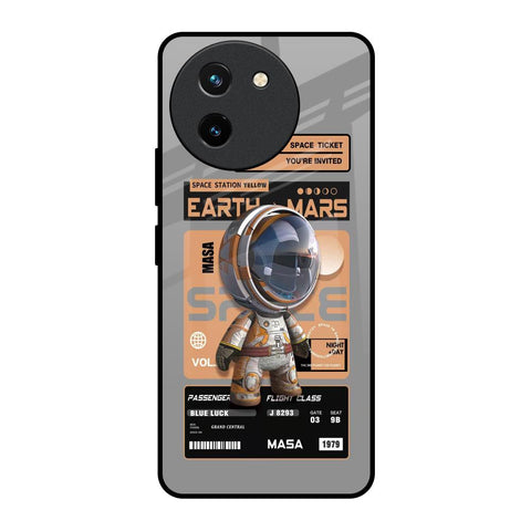 Space Ticket Vivo T3X 5G Glass Back Cover Online