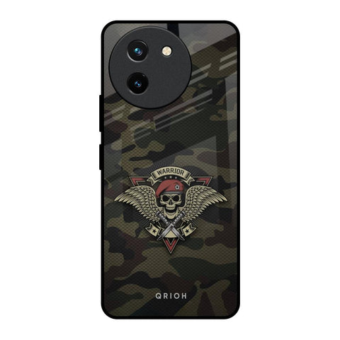 Army Warrior Vivo T3X 5G Glass Back Cover Online