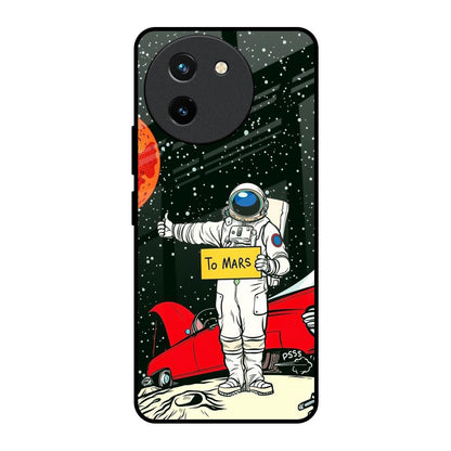 Astronaut on Mars Vivo T3X 5G Glass Back Cover Online