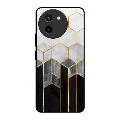 Tricolor Pattern Vivo T3X 5G Glass Back Cover Online