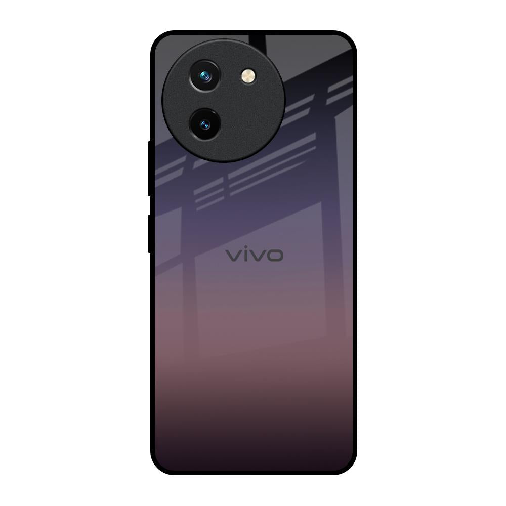 Grey Ombre Vivo T3X 5G Glass Back Cover Online