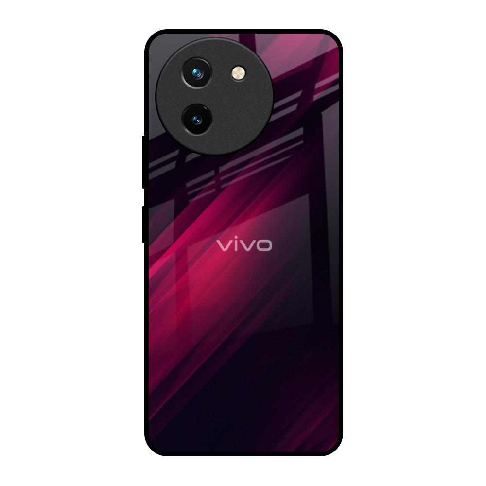 Razor Black Vivo T3X 5G Glass Back Cover Online