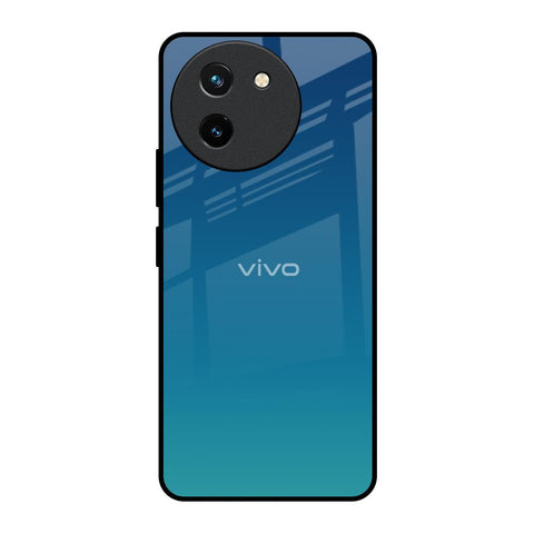 Celestial Blue Vivo T3X 5G Glass Back Cover Online