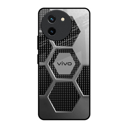 Hexagon Style Vivo T3X 5G Glass Back Cover Online