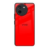 Blood Red Vivo T3X 5G Glass Back Cover Online