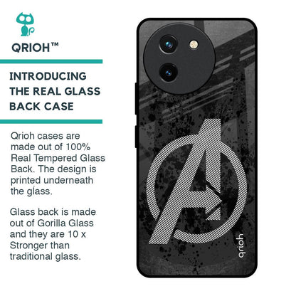 Sign Of Hope Glass Case for Vivo T3X 5G