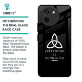 Everything Is Connected Glass Case for Vivo T3X 5G