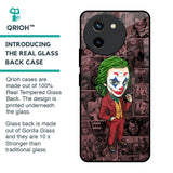Joker Cartoon Glass Case for Vivo T3X 5G