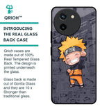 Orange Chubby Glass Case for Vivo T3X 5G