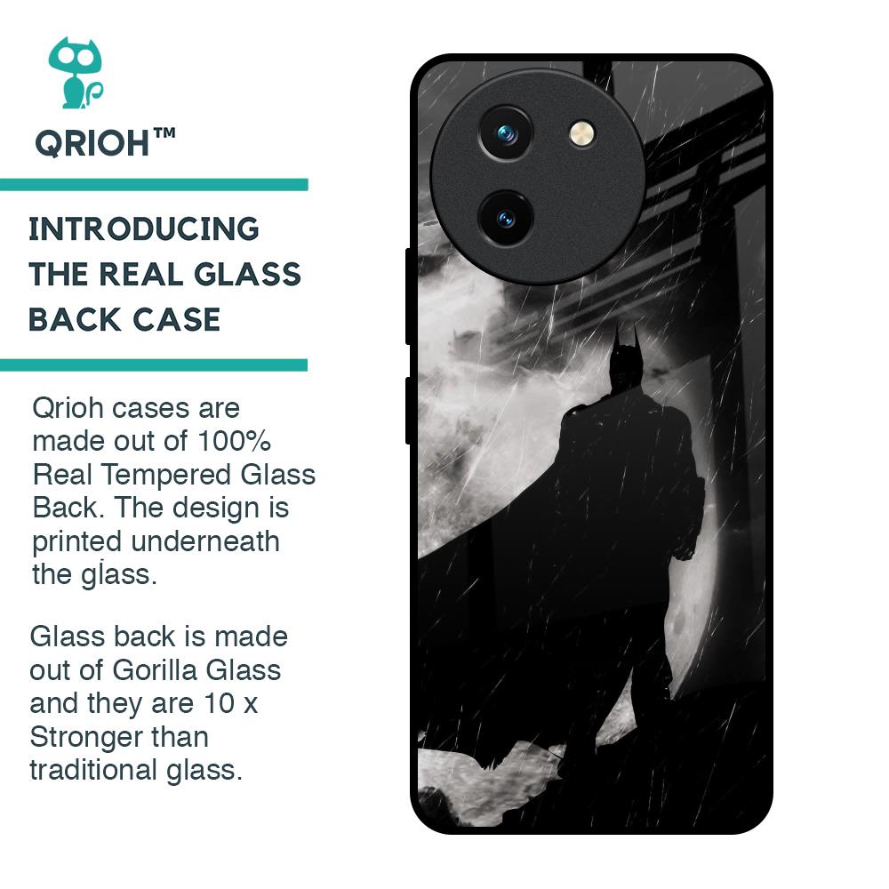 Dark Warrior Hero Glass Case for Vivo T3X 5G