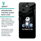 Real Struggle Glass Case for Vivo T3X 5G