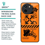 Anti Social Club Glass Case for Vivo T3X 5G