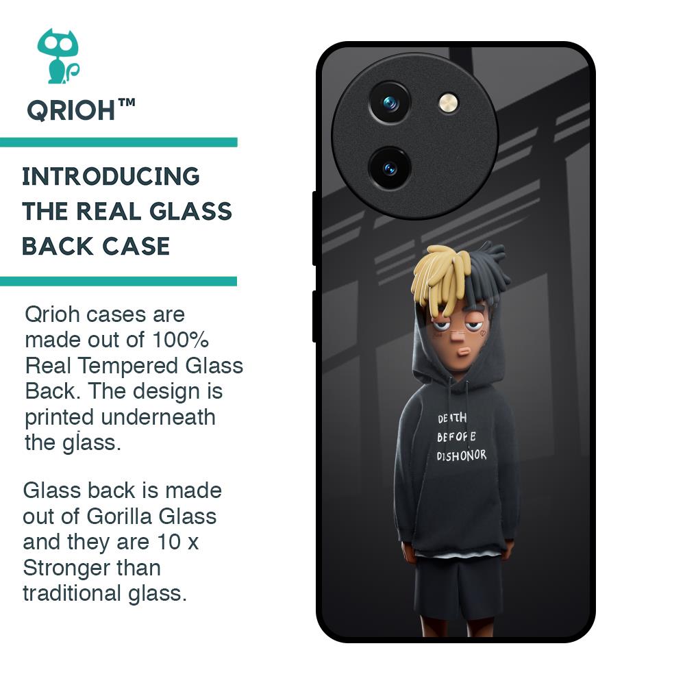Dishonor Glass Case for Vivo T3X 5G