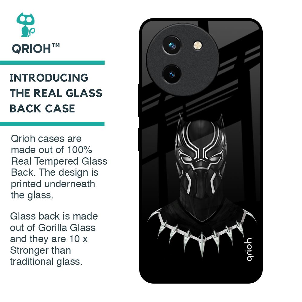 Dark Superhero Glass Case for Vivo T3X 5G