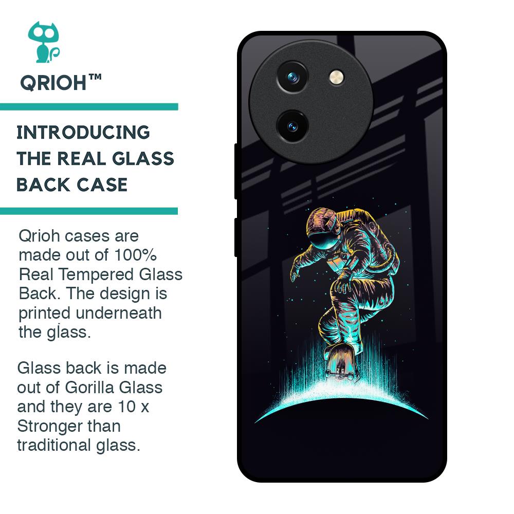 Star Ride Glass Case for Vivo T3X 5G