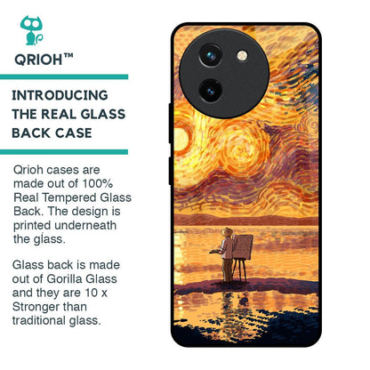 Sunset Vincent Glass Case for Vivo T3X 5G