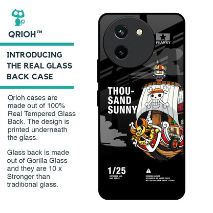 Thousand Sunny Glass Case for Vivo T3X 5G