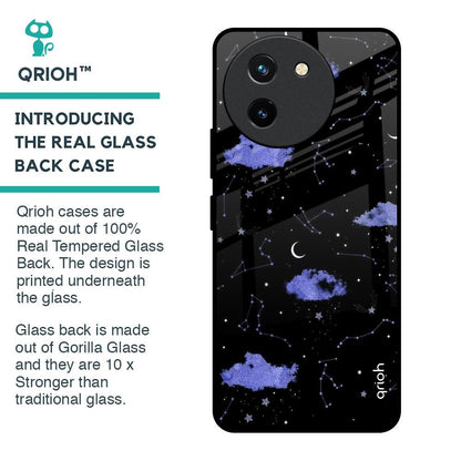 Constellations Glass Case for Vivo T3X 5G