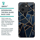 Abstract Tiles Glass Case for Vivo T3X 5G