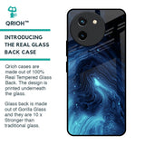 Dazzling Ocean Gradient Glass Case For Vivo T3X 5G