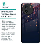 Falling Stars Glass Case For Vivo T3X 5G