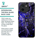 Techno Color Pattern Glass Case For Vivo T3X 5G