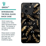 Autumn Leaves Glass Case for Vivo T3X 5G