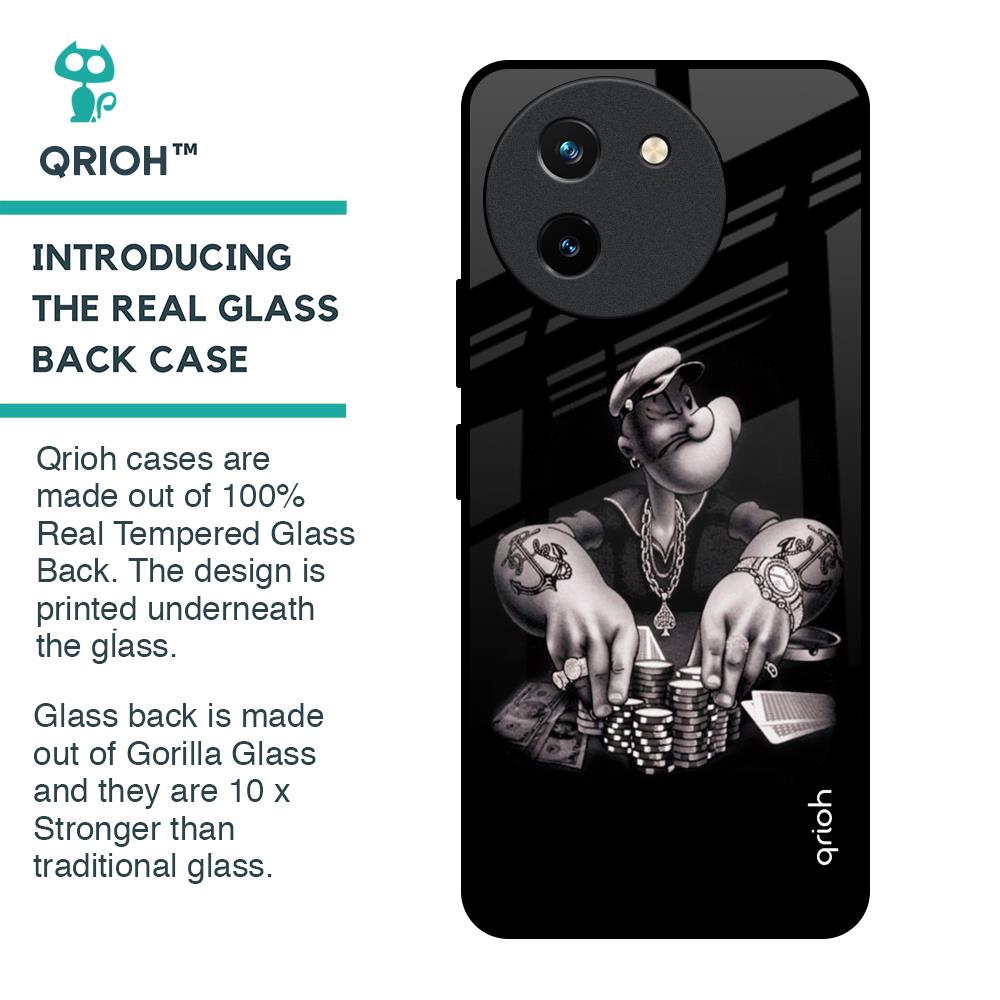 Gambling Problem Glass Case For Vivo T3X 5G