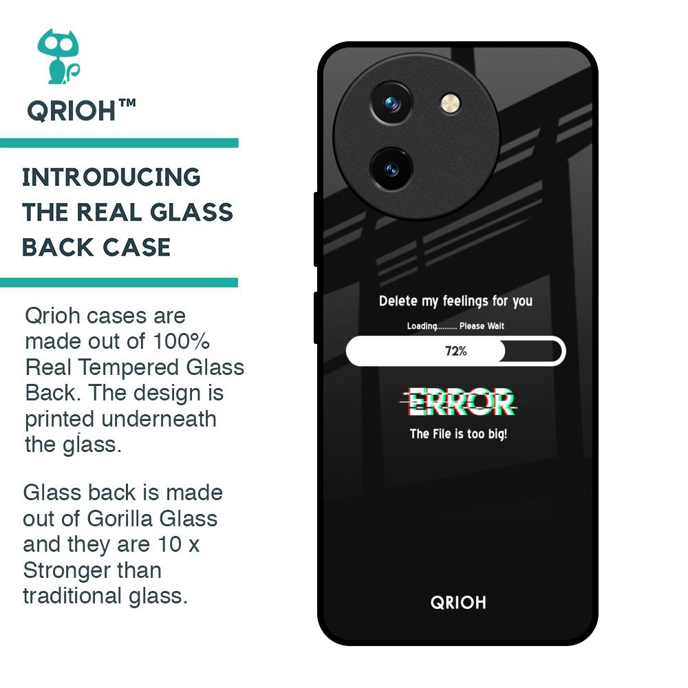 Error Glass Case for Vivo T3X 5G