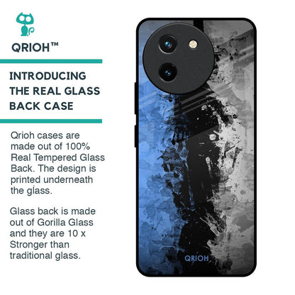 Dark Grunge Glass Case for Vivo T3X 5G