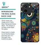 Owl Art Glass Case for Vivo T3X 5G