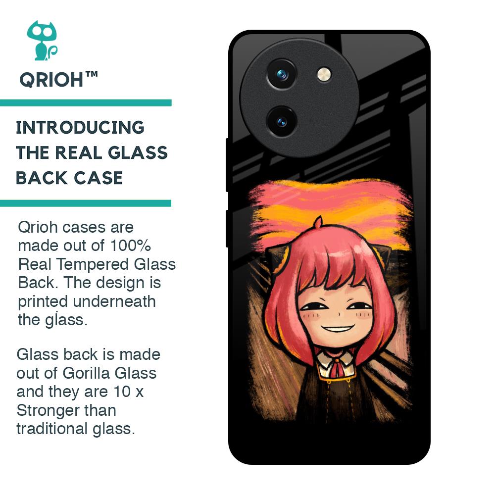 Spy X Family Glass Case for Vivo T3X 5G