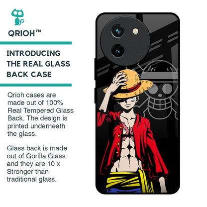Hat Crew Glass Case for Vivo T3X 5G
