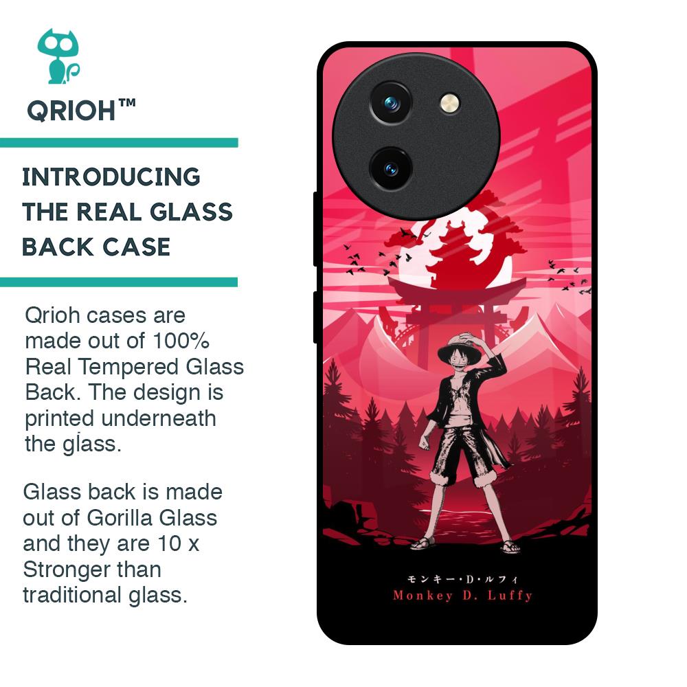 Lost In Forest Glass Case for Vivo T3X 5G
