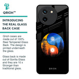 Yin Yang Balance Glass Case for Vivo T3X 5G