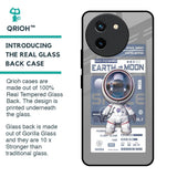 Space Flight Pass Glass Case for Vivo T3X 5G