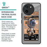 Space Ticket Glass Case for Vivo T3X 5G