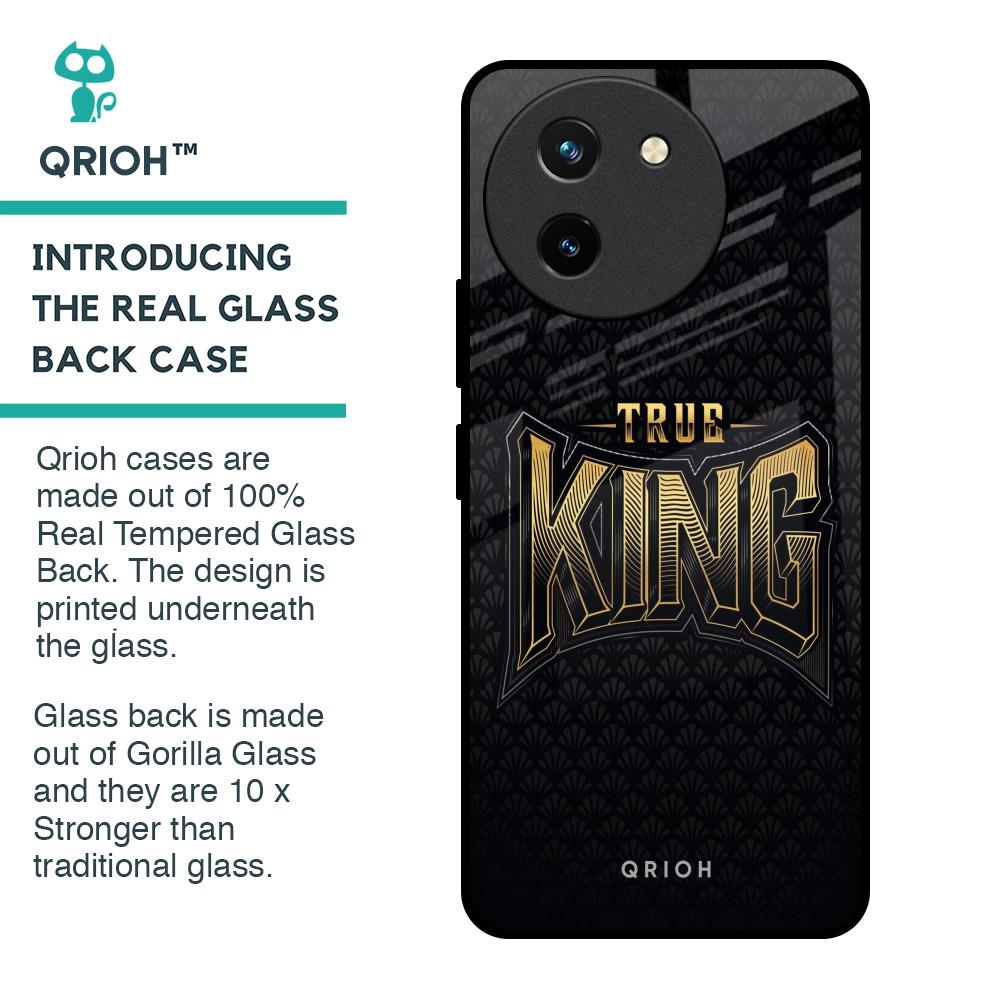 True King Glass Case for Vivo T3X 5G