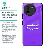 Make it Happen Glass Case for Vivo T3X 5G