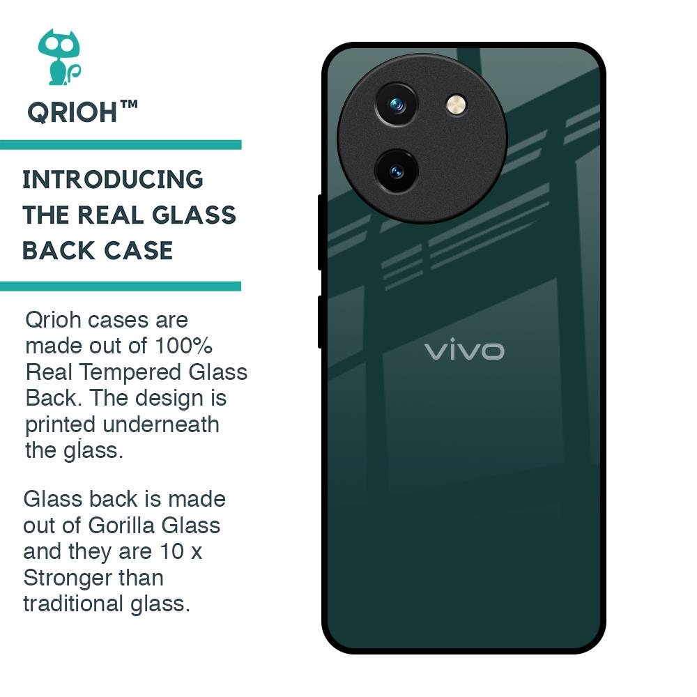 Olive Glass Case for Vivo T3X 5G