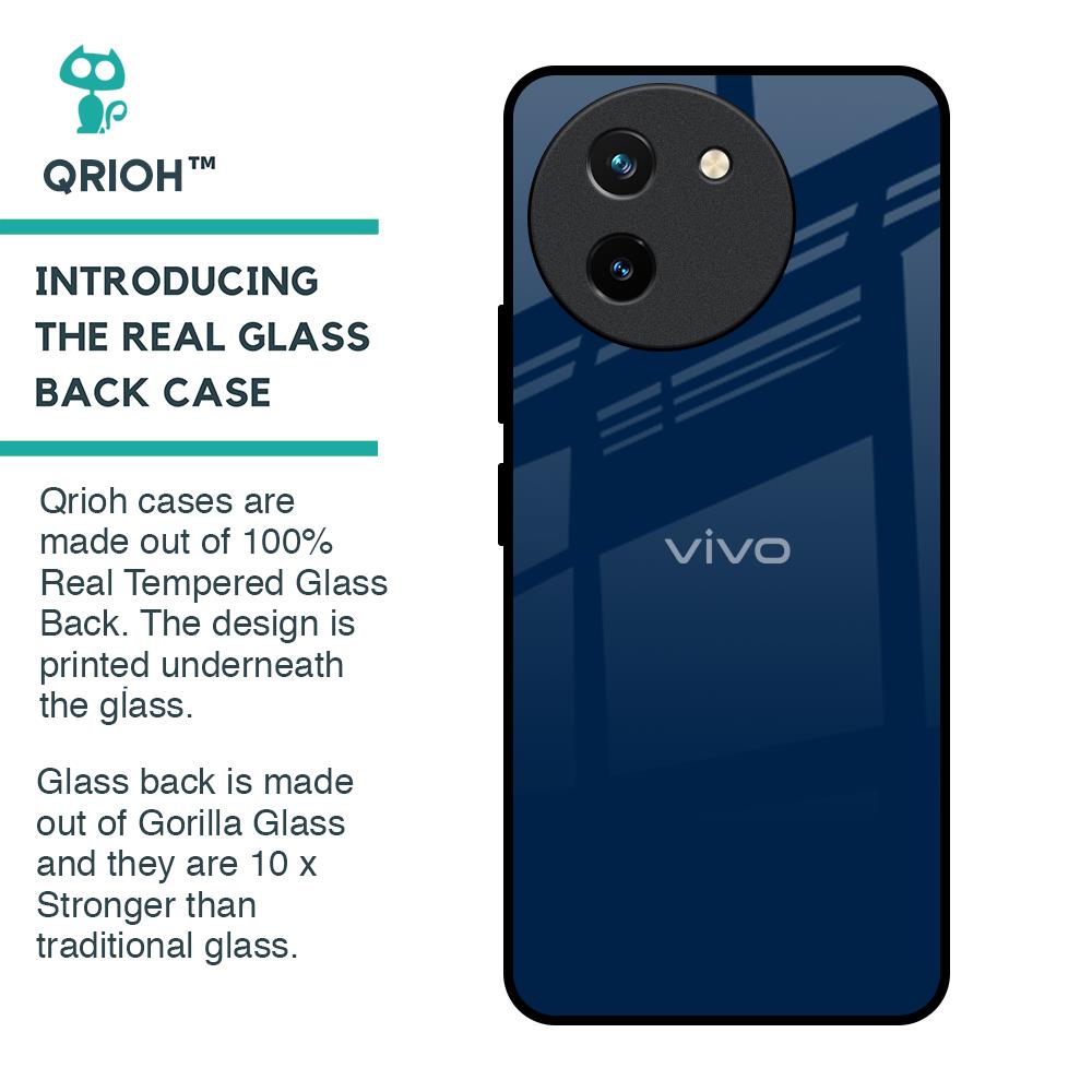 Royal Navy Glass Case for Vivo T3X 5G