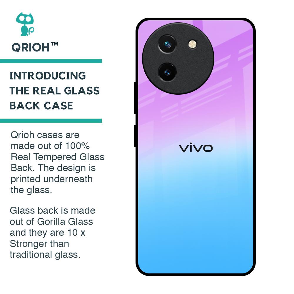 Unicorn Pattern Glass Case for Vivo T3X 5G
