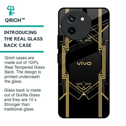 Sacred Logo Glass Case for Vivo T3X 5G