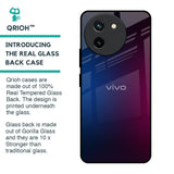 Mix Gradient Shade Glass Case For Vivo T3X 5G