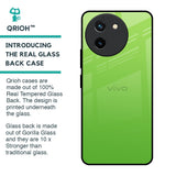 Paradise Green Glass Case For Vivo T3X 5G