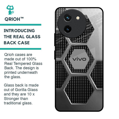 Hexagon Style Glass Case For Vivo T3X 5G