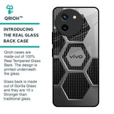 Hexagon Style Glass Case For Vivo T3X 5G