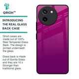 Magenta Gradient Glass Case For Vivo T3X 5G